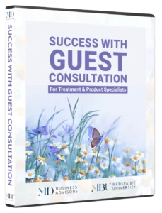 Success With Guest Consultation Manual & Webinar for Your Medical Spa