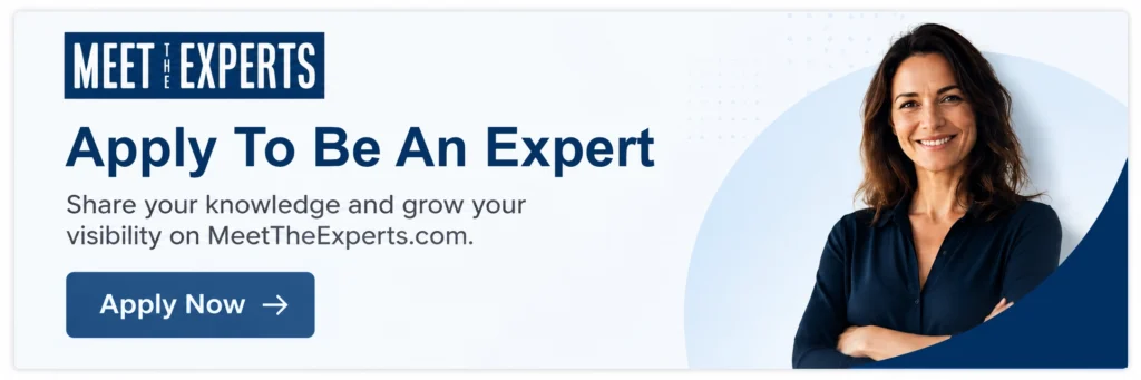 Apply To Be An Expert at MeetTheExperts.com