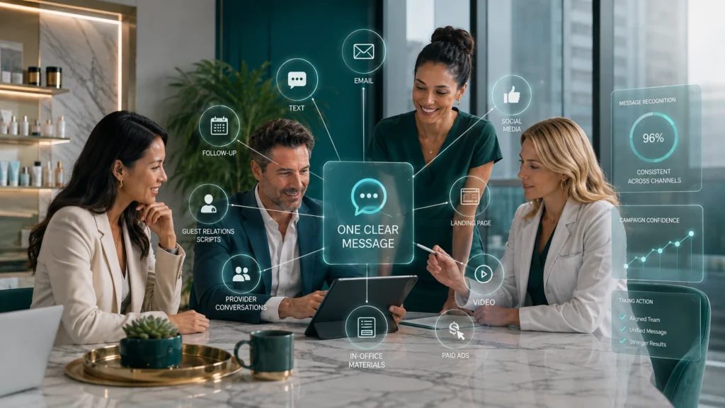 Medical Spa Omnichannel Marketing Strategy – One Clear Message